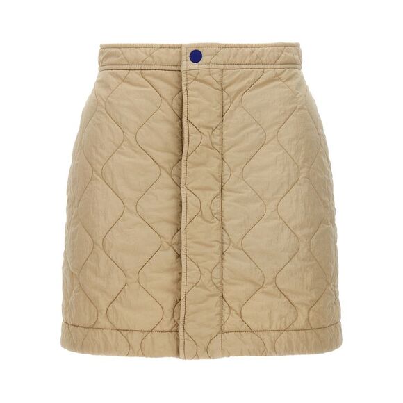Burberry Women's Quilted Nylon Skirt